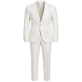 Tailored Ivory Wool Two-Piece Suit | Pranny Jankins